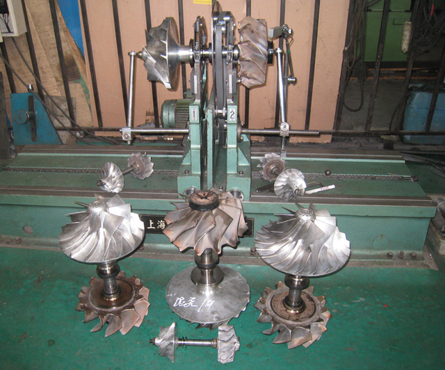 增压器转子动平衡